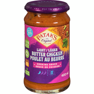 Pataks Light Butter Chicken Cooking Sauce 400 ml