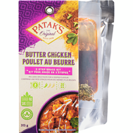 Pataks Butter Chicken Cooking Sauce Kit 3 Step 313 g