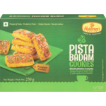 Haldiram Indian Biscuits Pista Badam Cookies 250 g