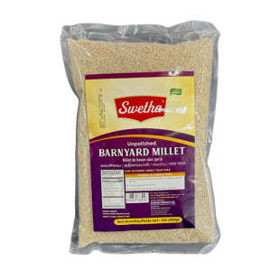 Swetha Unpolished Barnyard Millet 2lbs