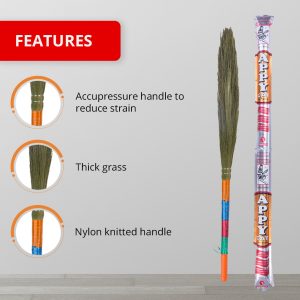 Appy Cat Grass Broom