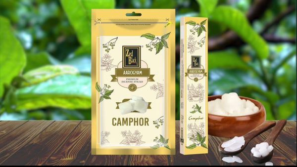 ZED Black Aarogyam Premium Incense Stick - Camphor