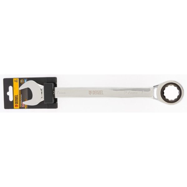 Denzel Ratcheting combination wrench, 27 mm