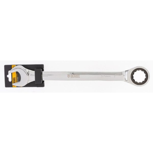 Denzel Ratcheting combination wrench, 32 mm