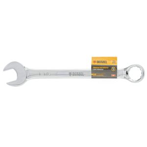 Denzel Combination wrench, polished chrome, 1-1 / 8 Inch