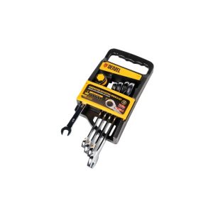 Denzel Ratcheting combination set, SAE, 5-pieces