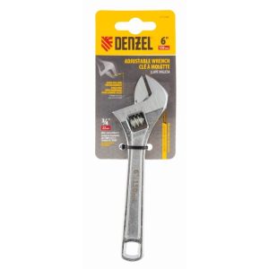 Denzel Adjustable wrench, 6-Inch