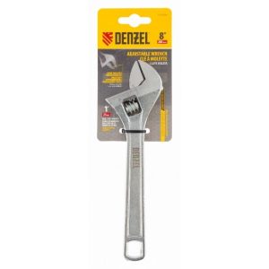 Denzel Adjustable wrench, 8-Inch