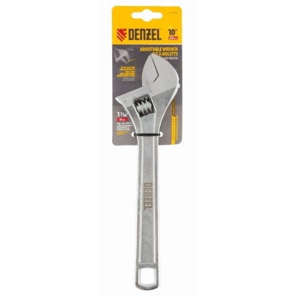 Denzel Adjustable wrench, 10-Inch