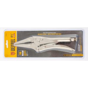 Denzel Long nose locking pliers, 8 1/2-Inch