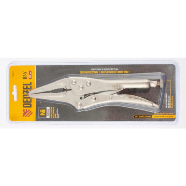 Denzel Long nose locking pliers, 8 1/2-Inch