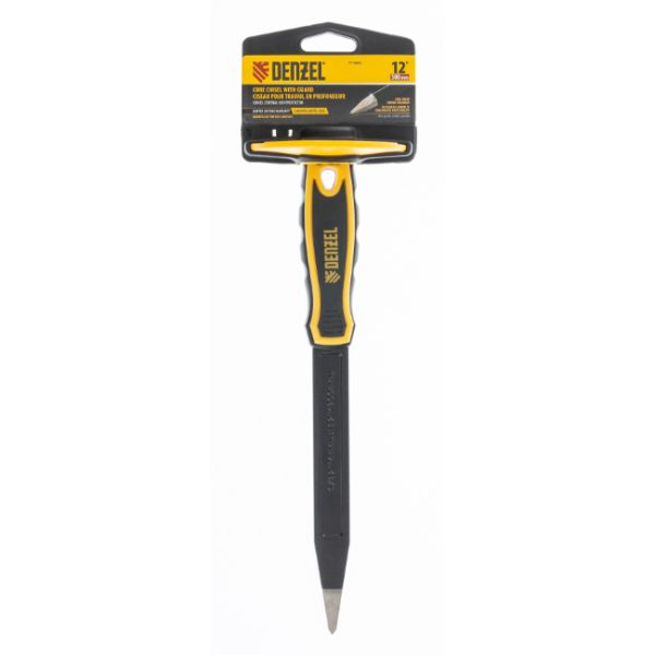 Denzel Core chisel with guard, 12-Inch