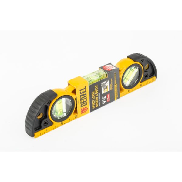 Denzel Spirit level, 3 vials, 9-1/4 Inch