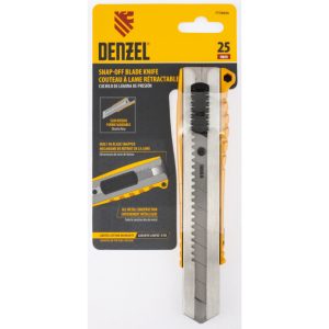 Denzel Snap-off blade knife, 25 mm
