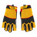 Denzel fingerless all purpose work and workout gloves, XL-size