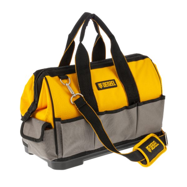 Denzel Tool bag, 26 pockets, plastic bottom