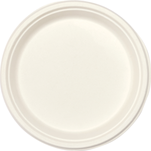 Eco-friendly Snacks Plates (10" Round)