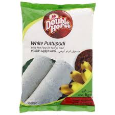 Double Horse White Puttu Podi 1Kg